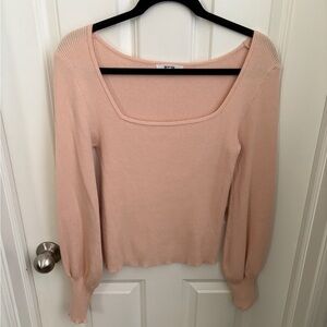 BB Dakota Steve Madden Square neck Feminine Preppy Sweater Top Women’s Medium